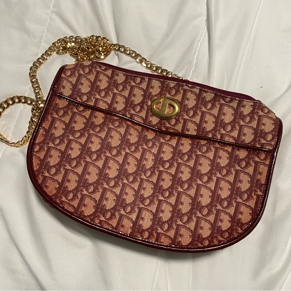Vintage 1980’s Christian Dior Jacquard Purse